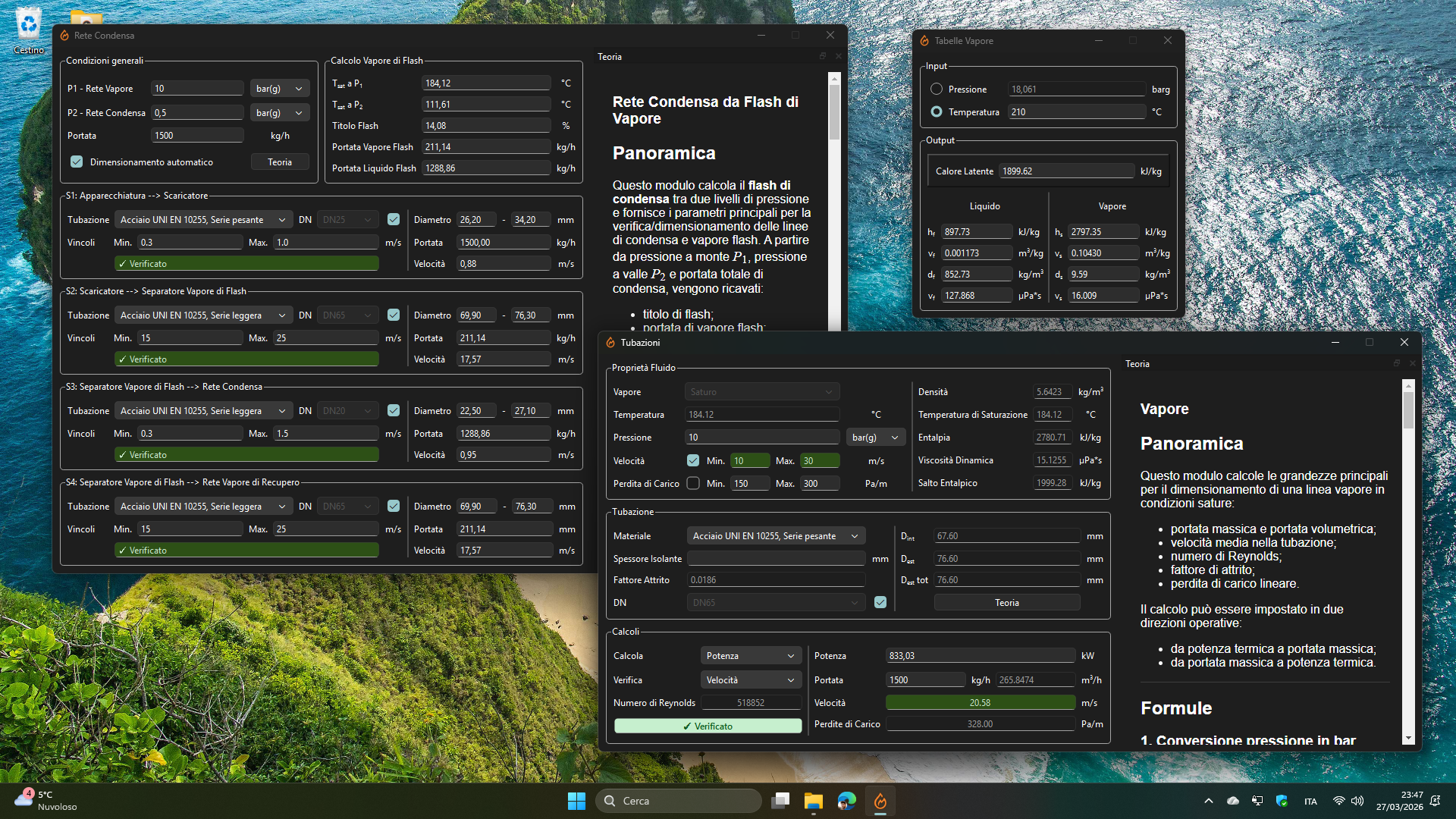 Screenshot of the Steam Module